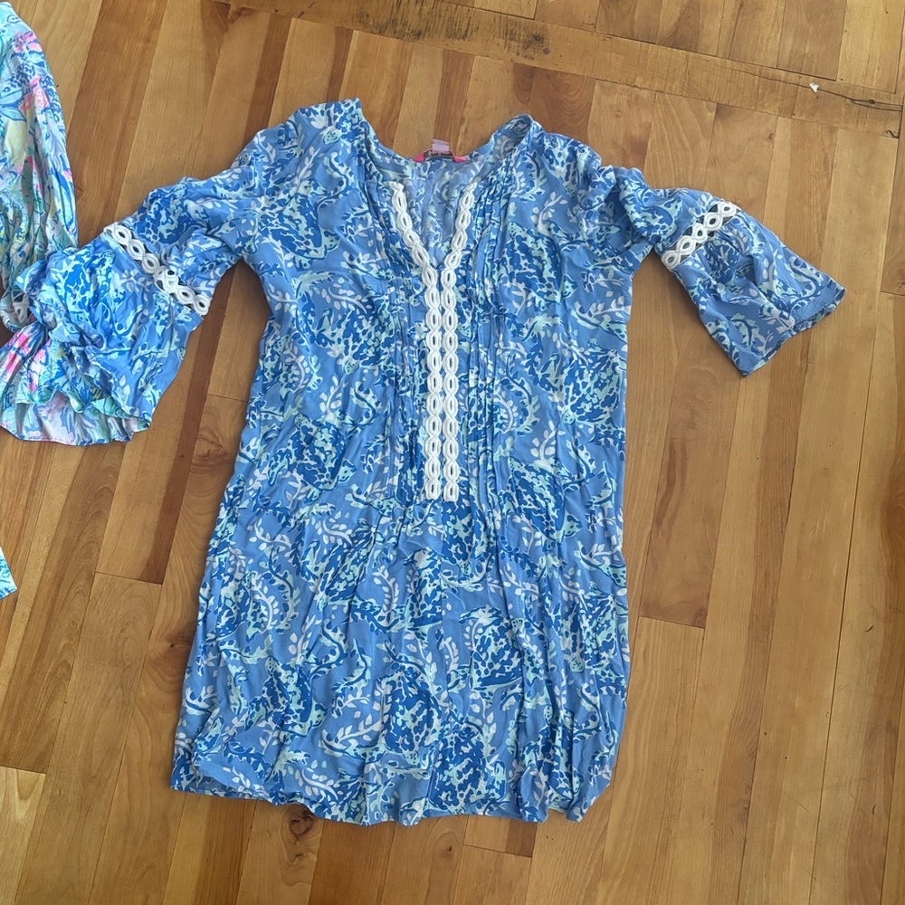 Lilly Pulitzer Hollie Tunic Dress - Sea Turtle Soiree